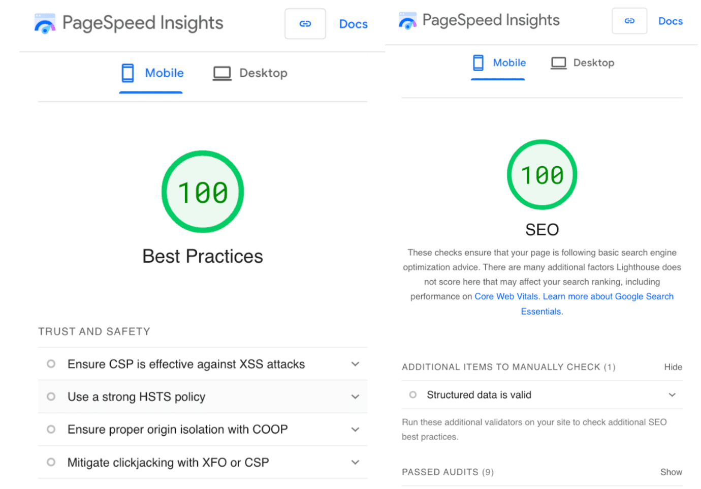 Mobile Web Analysis for sephora.begenuin.com